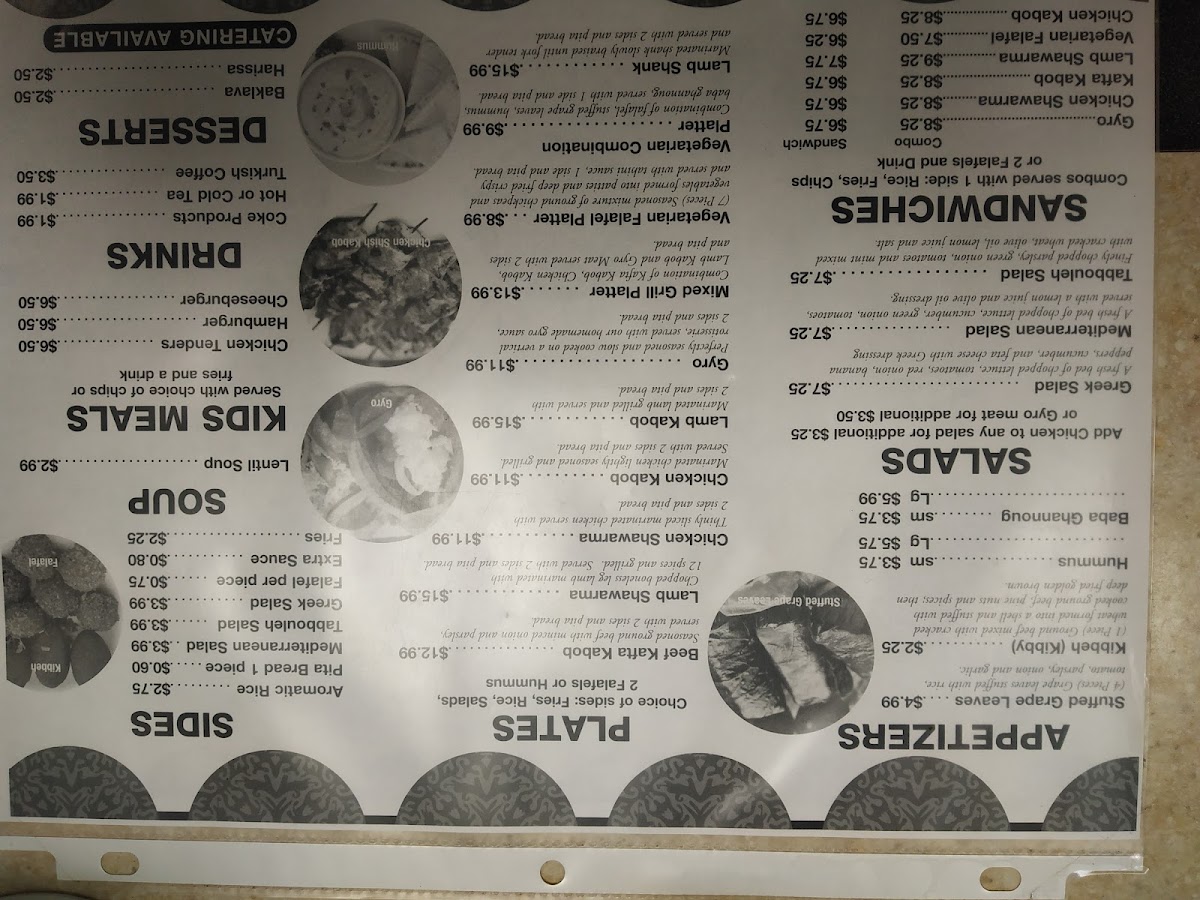 Menu Manna Mediterranean Grill-4